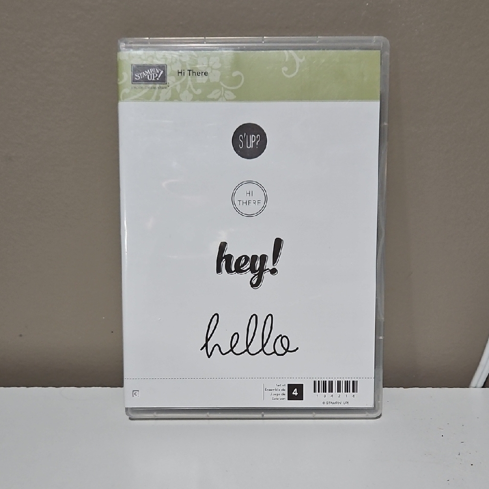 Stampin' Up! Greeting Stamp Set